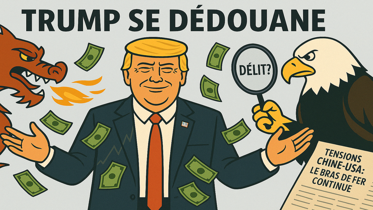 Trump se dédouane : élucubrations, volatilité et délit d’initié
