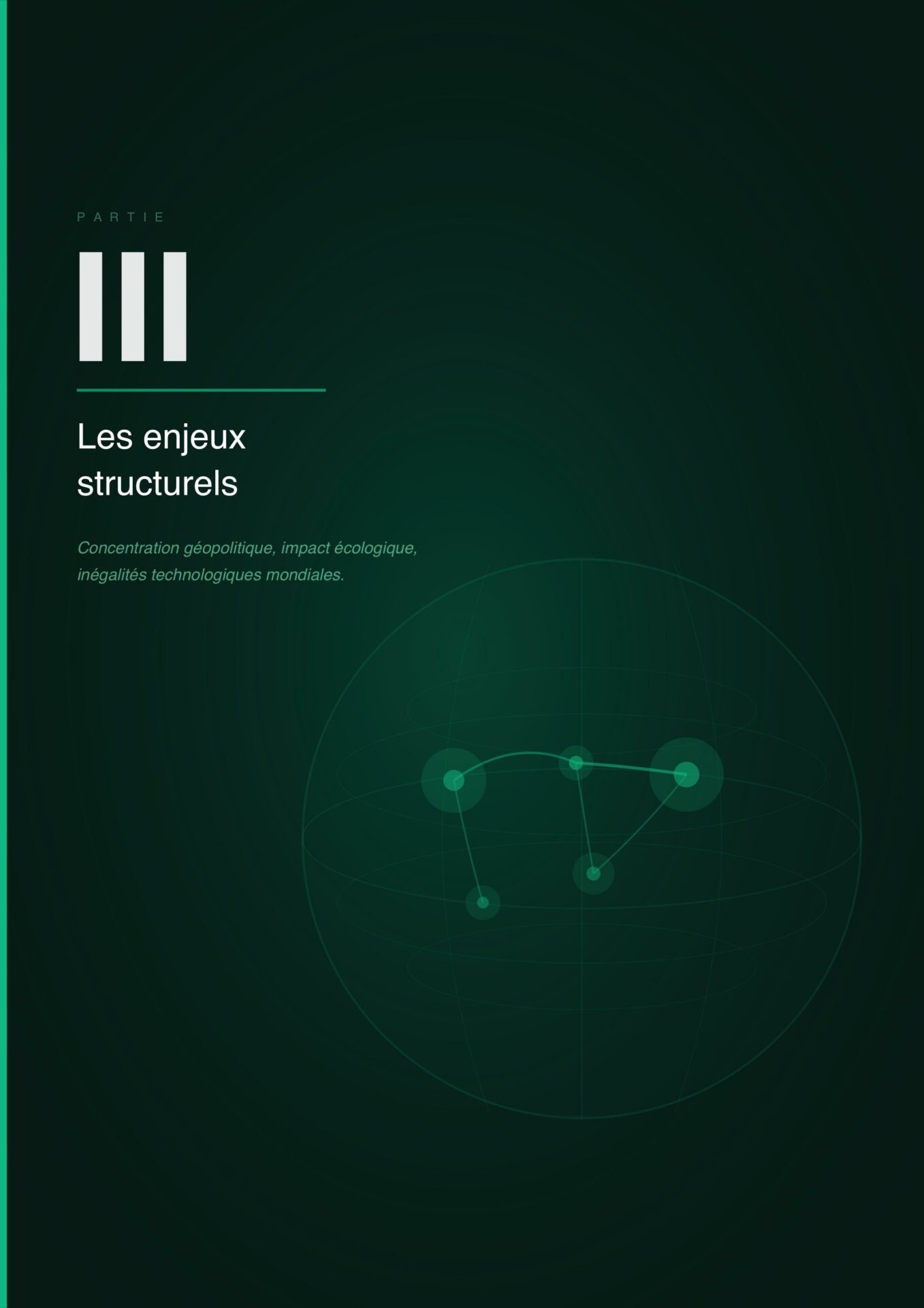 Partie III - Les enjeux structurels
