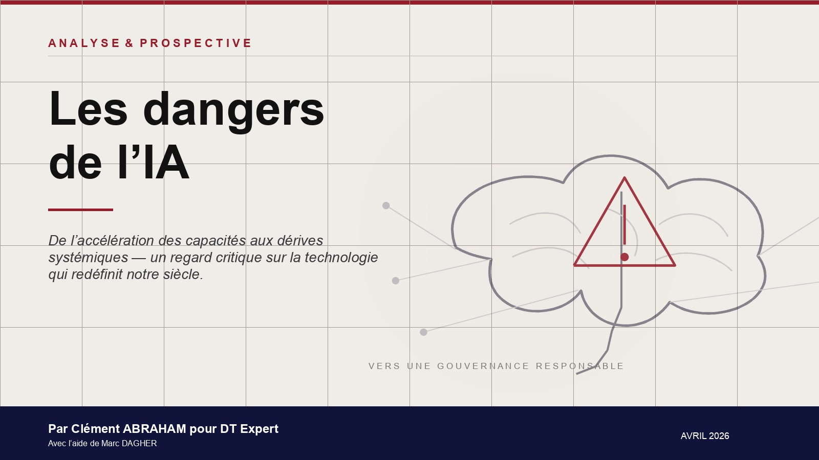 LES DANGERS DE L’IA