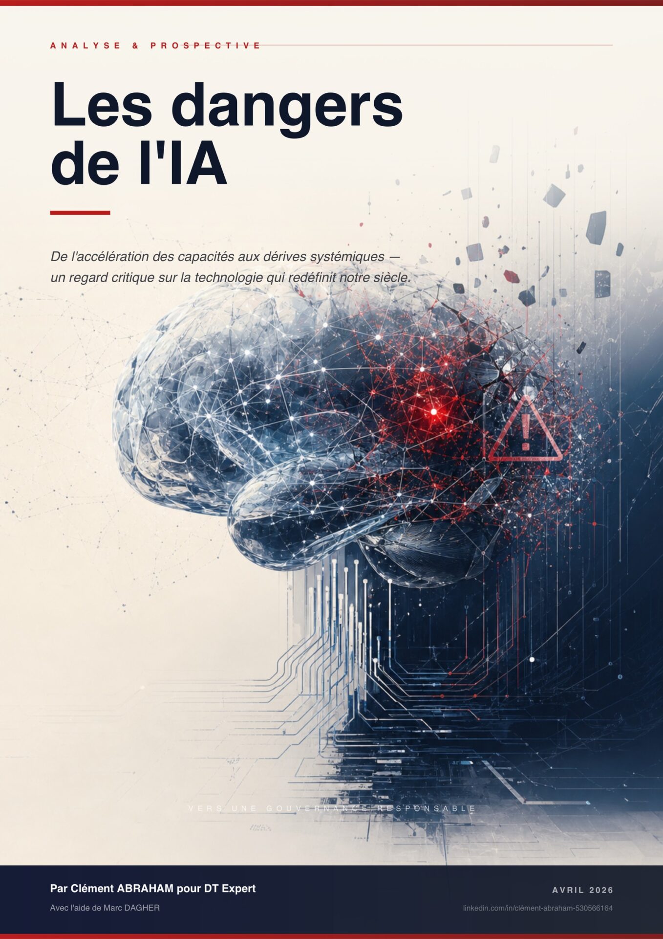 Page de garde - Les dangers de l'IA